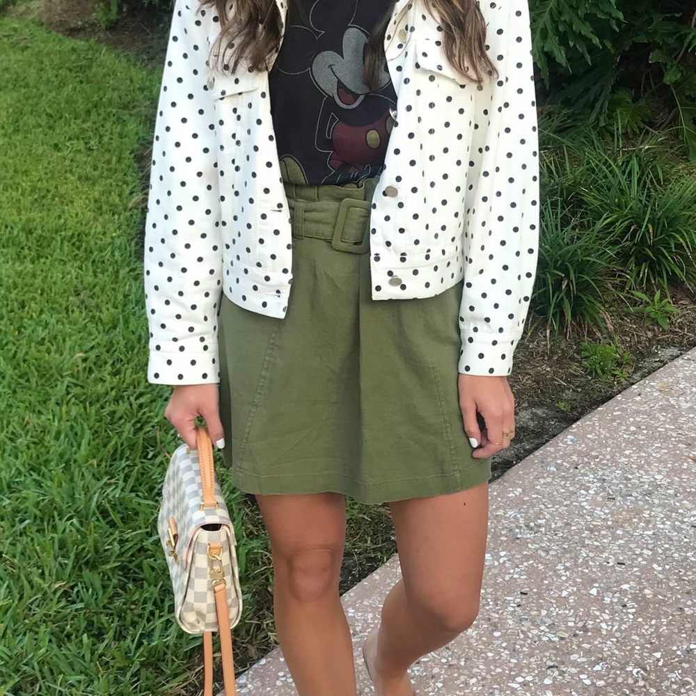 B.P. linen skirt